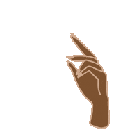 Hand Point Sticker by Verb Hair Care