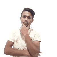 Thinking Not Know Sticker by DeafIran