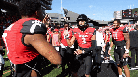 University Of Cincinnati Dancing GIF by Cincinnati Bearcats