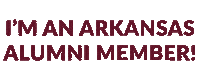 Razorbacks Hogs Sticker by Arkansas Alumni Association