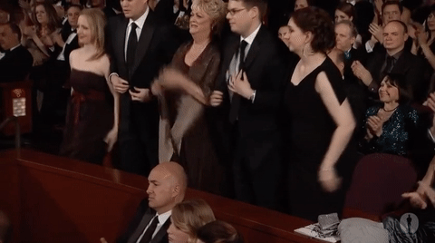 crowd GIF by The Academy Awards