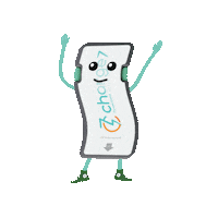 Happy Dance Sticker by charge7powerbanks