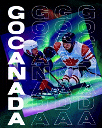 Ice Hockey Go Canada GIF by TresorsDuMonde.ca