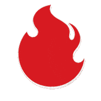 Foodie Flame Sticker by Tahini's