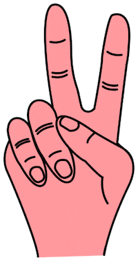 Peace Mano Sticker