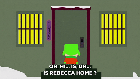 kyle broflovski hello GIF by South Park 