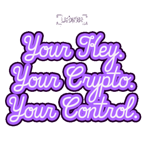 Crypto Bitcoin Sticker by Ledger