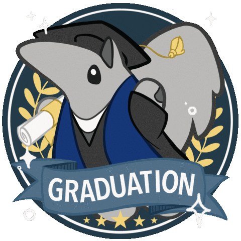 Graduation Uci Sticker