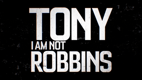 I Am Not Your Guru GIF by Tony Robbins