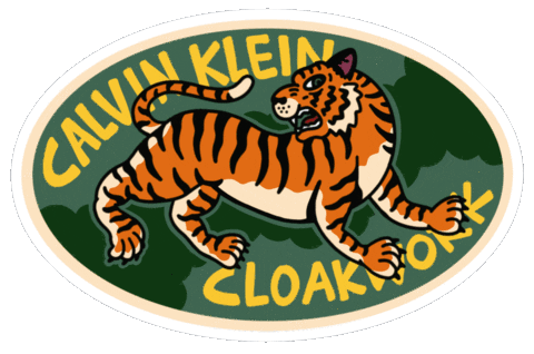 Tiger Sticker by cloakwork