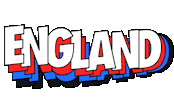 Three Lions Football Sticker by Mat Voyce