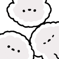 Nervous Dog Sticker