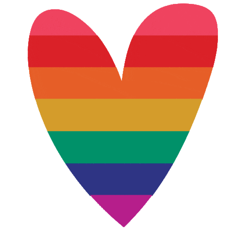 I Feel Love Pride Flag Sticker by Bonds Aus