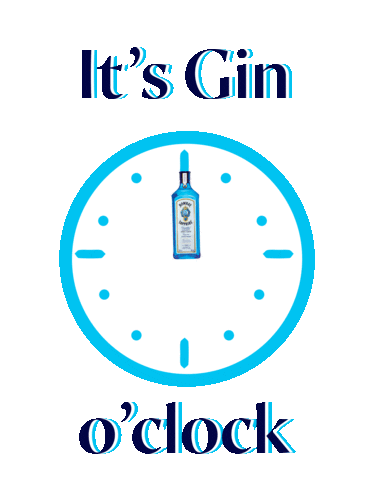 BombaySapphireEs creativity gin gintonic hora Sticker