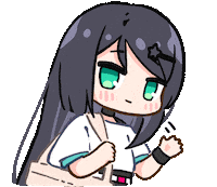 Girl Goodbye Sticker