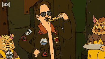 Hungry Pizza GIF by Adult Swim
