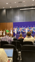 'It's Coming Home': Victorious Lionesses Crash Press Conference With Rousing Rendition of 'Three Lions'
