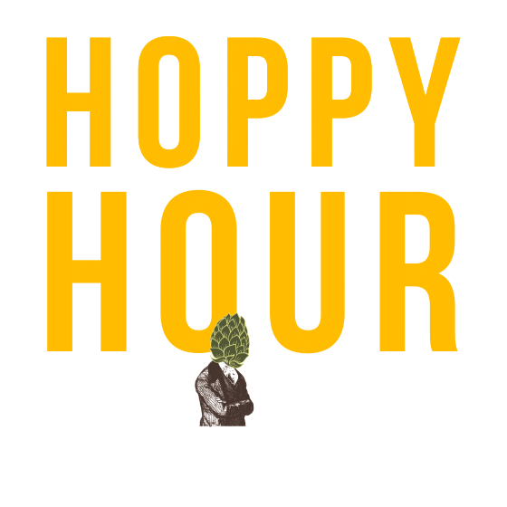 Mr_Hoppy beer mr happy hour cerveja Sticker