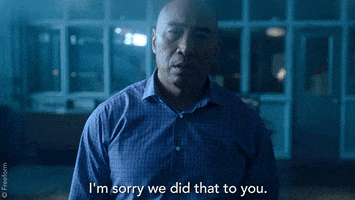 sci fi im sorry we did that GIF by Siren