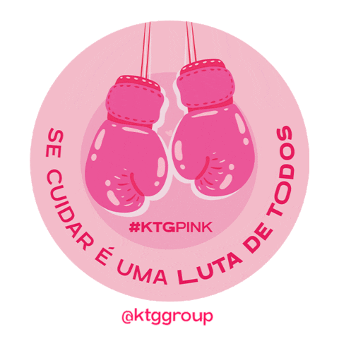 Outubro Rosa Cancer De Mama Sticker by KTG Group