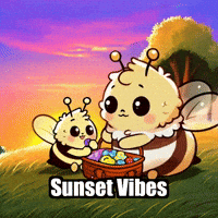 Friends Sunset GIF by Beelightened