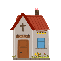 Jesus Church Sticker