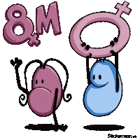 March 8Th Woman Sticker