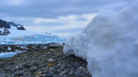 ice landscape GIF