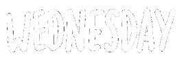 Days Of The Week Text Sticker