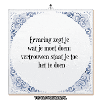 Focus Spreuk Sticker by Tegelspreuken.nl