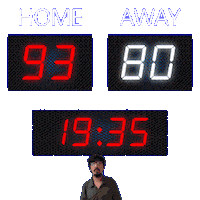 80 Away Sticker