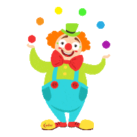 Clown Costume Sticker by Cedar Market