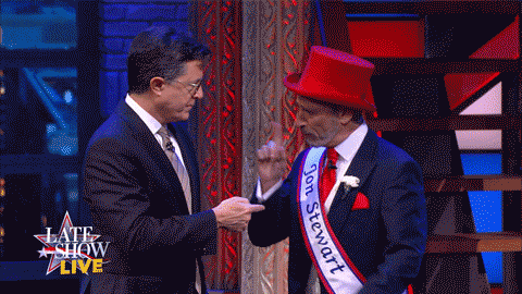 donald trump lol GIF by The Late Show With Stephen Colbert