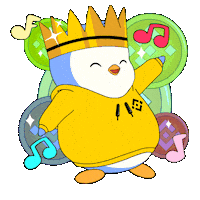 Dance Party Sticker by Pudgy Penguins