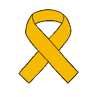 Ribbon Awareness Sticker by Marcela Sabiá