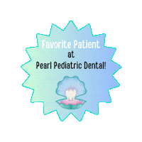 pearlpediatricdental teeth dentist tooth pearl pediatric dental Sticker