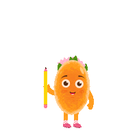 LaLorraine lunch sandwich pencil crayon Sticker