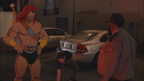 jason sudeikis trouble GIF by Son of Zorn