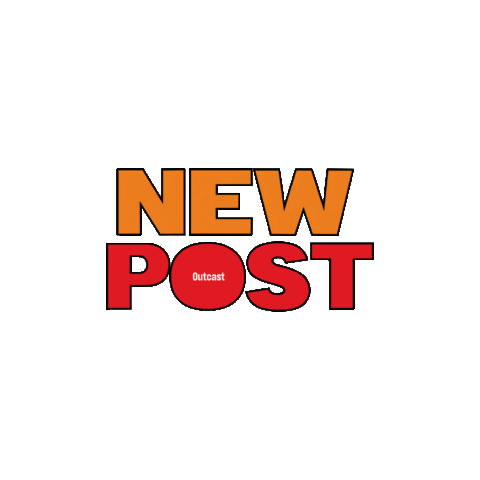 Design Post Sticker by Outcast TV