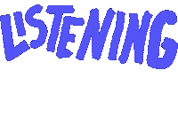 Listening Sticker