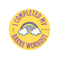 Barre Barreworkout Sticker by Hip Shake Fitness
