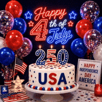 Happy Birthday Usa GIF