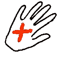 ChillPills no hi hands not Sticker