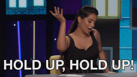 Hold On What GIF by A Little Late With Lilly Singh