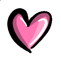 Heart Rosa Sticker by glitzerimkopf
