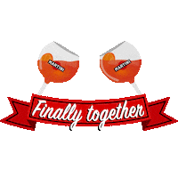 Friends Drinking Sticker by Martini
