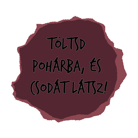 Wine Sticker by PostaBorhaz