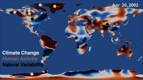 climate change jpl GIF by NASA