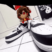 Drip Shoe GIF
