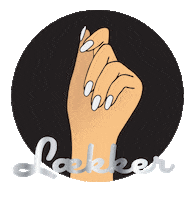 Beauty Hand Sticker by Lækker